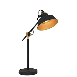 Mexlite Bordlampe NOVÉ, 1-flamme, sort