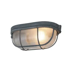 Mexlite Loftlampe LISANNE, 1-flamme, grå