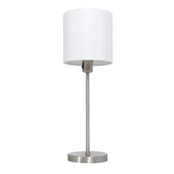 Mexlite Bordlampe NOOR, 1-flamme, stål