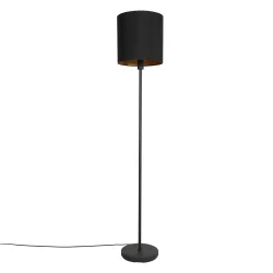 Standerlampe NOOR 1-flamme E27 IP20, sort dæmpbar