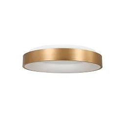 Loftlampe RINGLEDE - Ø 38CM rund, mittelgroß, direkte / indirekte IP20, guld dæmpbar
