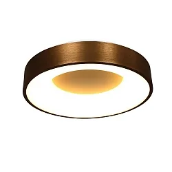 Loftlampe RINGLEDE LED rund LED IP20, bronze, hvid dæmpbar
