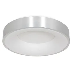Loftlampe RINGLEDE - Ø 48CM stor, rund, direkte / indirekte IP20, aølv børstet dæmpbar