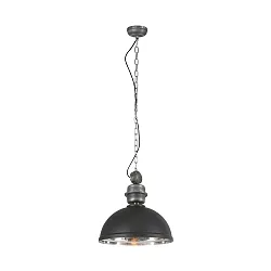 Mexlite Pendel GAEVE, 1-flamme, sort