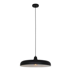 pendant luminaire KRISIP down, 1 flame, flat E27 IP20, red dimmable