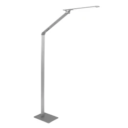 Standerlampe SERENADE CCT Switch, justerbar, med touch-dæmper IP20, aluminium børstet dæmpbar