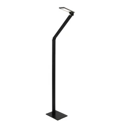 floor lamp SERENADE CCT Switch, adjustable, with touch dimmer IP20, black matt dimmable