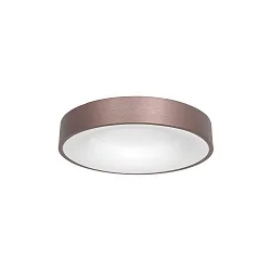 Loftlampe RINGLEDE 1-flamme IP20, bronze dæmpbar