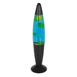Bordlampe VOLCAN med afbryder, konisk E14 IP20, sort mat 