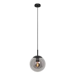 Pendel BOLLIQUE rund E27 IP20, sort dæmpbar