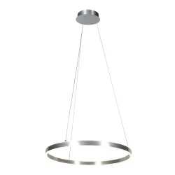 pendant luminaire RINGLUX IP20, silver dimmable