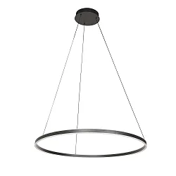 pendant luminaire RINGLUX up / down IP20, black dimmable