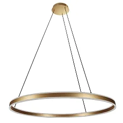 pendant luminaire RINGLUX up / down IP20, gold dimmable