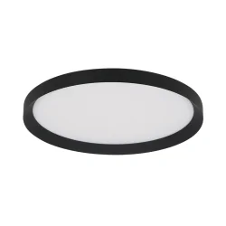 Loftlampe FLADY up / down IP20, sort dæmpbar