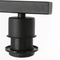 Standerlampe STANG 1-flamme E27 IP20, sort dæmpbar