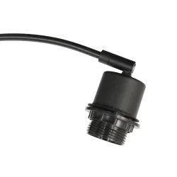Standerlampe SPARKLED LIGHT 3-flammer E27 IP20, sort dæmpbar
