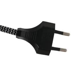 Væglampe ELEGANT CLASSY 1-flamme E27 IP20, sort dæmpbar