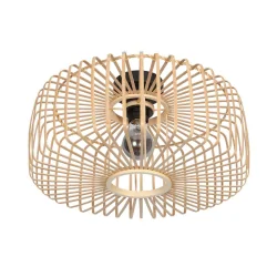 Loftlampe BREEZA BEACH 1-flamme E27 IP20, sort dæmpbar