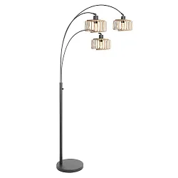 Standerlampe SPARKLED LIGHT E27 IP20, dæmpbar