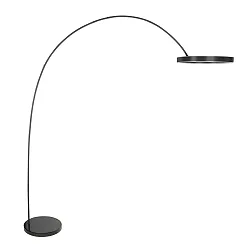 Standerlampe LUNA-ARC IP20, dæmpbar