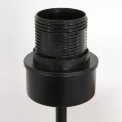 table lamp ANIMAUX 1 flame E27 IP20, black dimmable