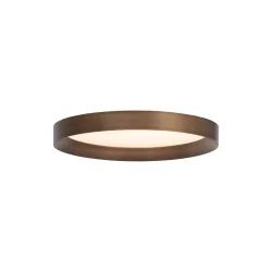 ceiling luminaire FLADY 2 flames IP20, bronze dimmable
