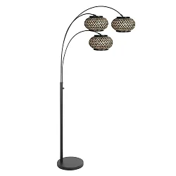Standerlampe SPARKLED LIGHT E27 IP20, dæmpbar