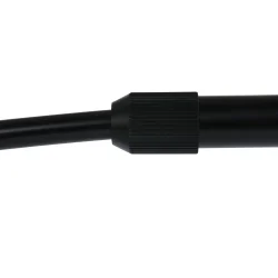 arc luminaire VELA LINO 1 flame E27 IP20, black dimmable