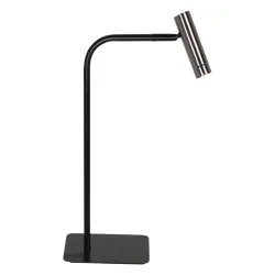 Bordlampe LUMO 1-flamme IP20, sort dæmpbar
