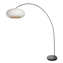 Buelampe SOLVA 1-flamme E27 IP20, sort dæmpbar