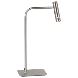 Bordlampe VOLARI 1-flamme IP20, stål dæmpbar