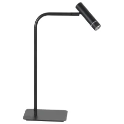 Bordlampe VOLARI 1-flamme IP20, sort dæmpbar