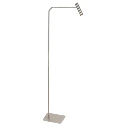 Standerlampe VOLARI 1-flamme IP20, stål dæmpbar