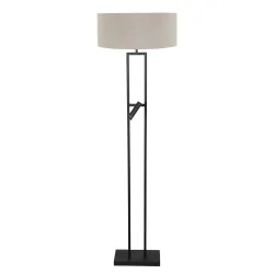 floor lamp STANG 2 flames E27 IP20, black 