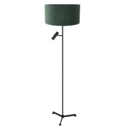Standerlampe STANG 2-flammer E27 + GU10 IP20, sort dæmpbar