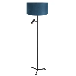 Standerlampe STANG 2-flammer E27 + GU10 IP20, sort dæmpbar
