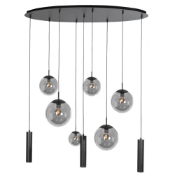 pendant luminaire BOLLIQUE E27 + GU10 IP20, dimmable