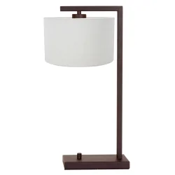 table lamp STANG 1 flame E27 IP20, cocoa dimmable