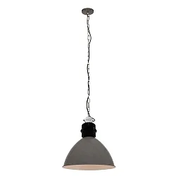 AN Pendel FRISK, 1-flamme, metal, grå