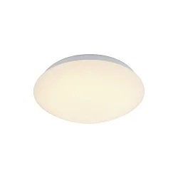 Udendørs loftlampe GALAXY lille, rund, omskiftelig, buet IP44, hvid mat 