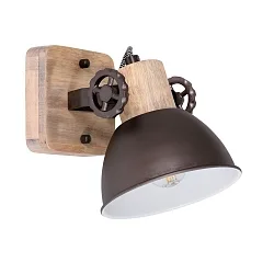 Mexlite Spot GEARWOOD, 1-flamme, antracit