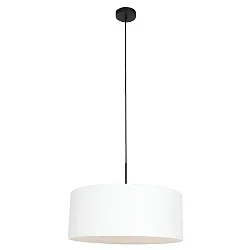 Pendel SPARKLED LIGHT cylindrisk, med skærm E27 IP20, sort mat dæmpbar