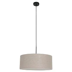 Pendel SPARKLED LIGHT cylindrisk, med skærm E27 IP20, sort mat dæmpbar