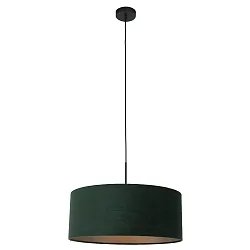 Pendel SPARKLED LIGHT cylindrisk, med skærm E27 IP20, sort mat dæmpbar
