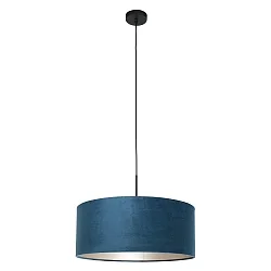 Pendel SPARKLED LIGHT cylindrisk, med skærm E27 IP20, sort mat dæmpbar
