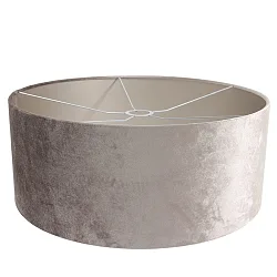 skærm KAPPEN - Ø 50CM cylindrisk, sølv