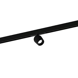 Skinne spot DOMY ON STREX 1.0 med adapter IP20, sort mat 