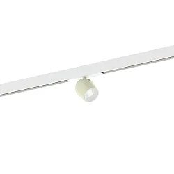 Skinne spot DOMY ON STREX 1.0 med adapter IP20, hvid mat, Feel Jade 