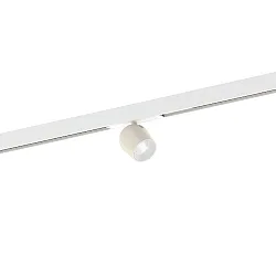Skinne spot DOMY ON STREX 1.0 med adapter IP20, hvid mat, Live Simple 