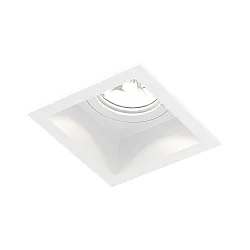 Indbygget spotlys PLANO IP44 1.0 - LED 1-flamme, stiv, med klemfjedre IP44 / IP20, mat, trafik hvid dæmpbar
